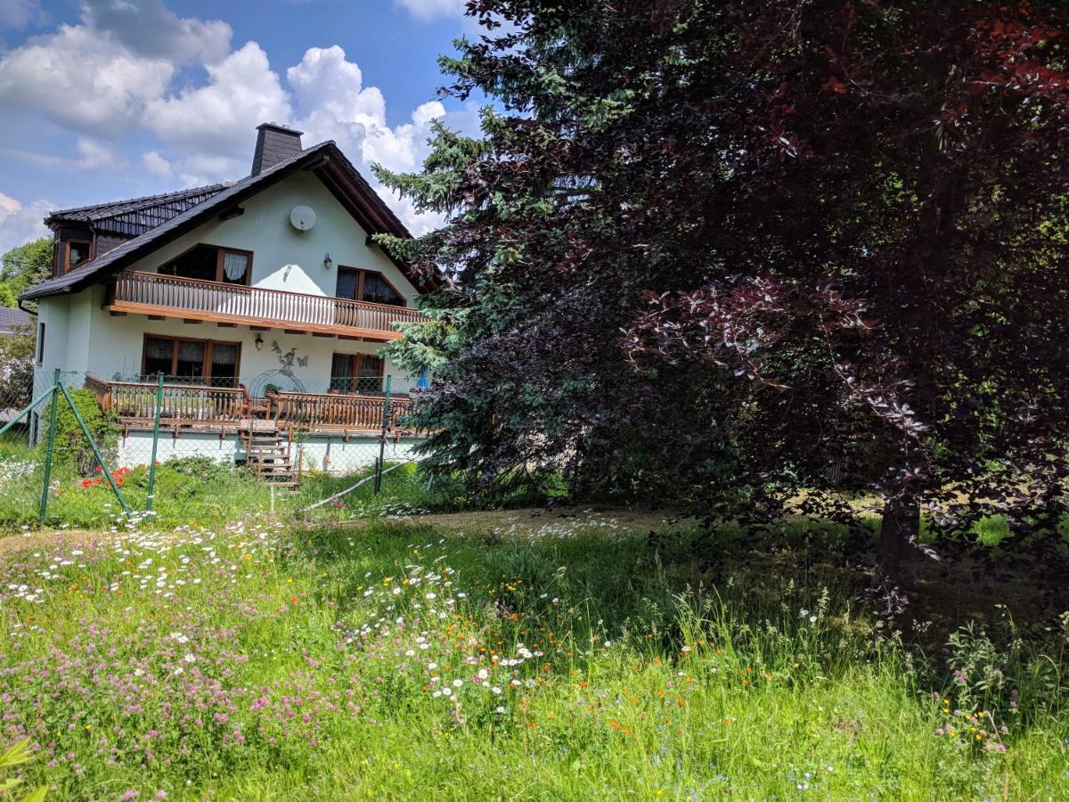 Ferienhaus Johanna & Ferienwohnung Thum Weischlitz Buitenkant foto